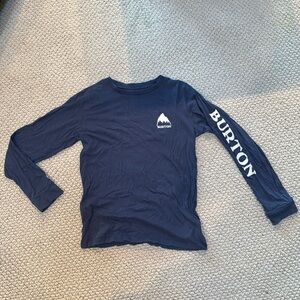 Boys, Burton snowboards, long sleeve shirt